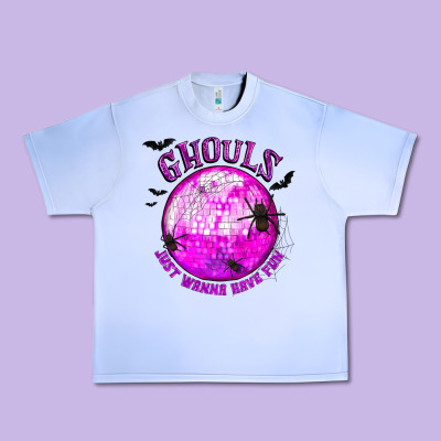 Ghouls Just Wanna Have Fun Urban Heavy Tee Designed By Texasbilliewilder