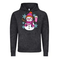Vintage Black bougie snowman Vintage Hoodie - Zillion Design Studio