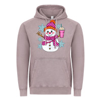 Vintage Zinc bougie snowman Vintage Hoodie - Zillion Design Studio