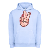 Pigment Grape Ice Floral Argyle Peace Sign Urban Hoodie - Jasminsmagicworld