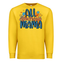 Lemon all american mama Premium Sweatshirt - MaliasSmallBusiness