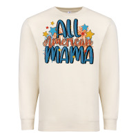 Sandshell all american mama Premium Sweatshirt - MaliasSmallBusiness