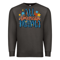 Smoke all american mama Premium Sweatshirt - MaliasSmallBusiness