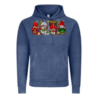 Vintage Denim christmas mexican gnomies coffee Vintage Hoodie - JahusDesignShop
