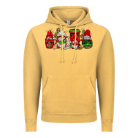 Vintage Mustard christmas mexican gnomies coffee Vintage Hoodie - JahusDesignShop