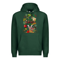Sports Green im teacher elf Premium Hoodie - MaliasSmallBusiness