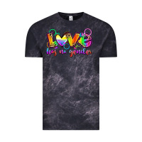 Cloud Black love has no gender Vintage Tee - Zillion Design Studio