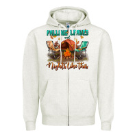 Oatmeal Heather falling leaves and nights like this Zipper Hoodie - BundleAndBundleShop