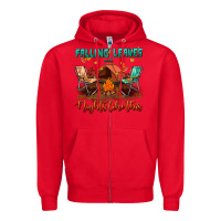 Red falling leaves and nights like this Zipper Hoodie - BundleAndBundleShop