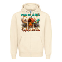 Sandshell falling leaves and nights like this Zipper Hoodie - BundleAndBundleShop