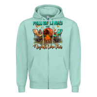 Seafoam falling leaves and nights like this Zipper Hoodie - BundleAndBundleShop