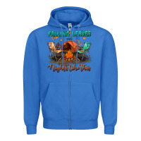 True Royal falling leaves and nights like this Zipper Hoodie - BundleAndBundleShop