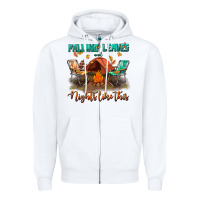 White falling leaves and nights like this Zipper Hoodie - BundleAndBundleShop