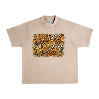 French Oak leopard background Urban Heavy Tee - Zillion Design Studio