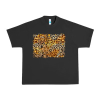 Pigment Black leopard background Urban Heavy Tee - Zillion Design Studio
