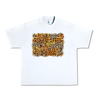White leopard background Urban Heavy Tee - Zillion Design Studio