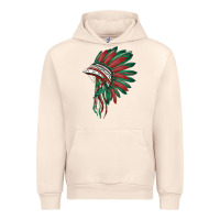 Sandshell american flag indian headdress Urban Hoodie - BarkalooDesign