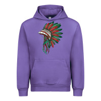 Tulip american flag indian headdress Urban Hoodie - BarkalooDesign