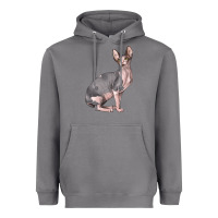 Storm Sphynx Cat Heavyweight Hoodie - LillyAllenDesigns