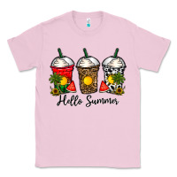 Bubblegum Pink hello summer Classic Tee - CowhideDigitalArt