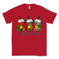 Red hello summer Classic Tee - CowhideDigitalArt