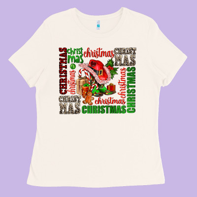 Christmas Ladies Tee Designed By Adodesignshop