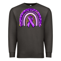 Smoke awerenes ribbon  rainbow Premium Sweatshirt - MaliasSmallBusiness