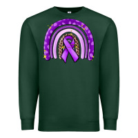 Sports Green awerenes ribbon  rainbow Premium Sweatshirt - MaliasSmallBusiness