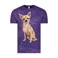 Cloud Purple chihuahua Vintage Tee - RanaPortraitStore