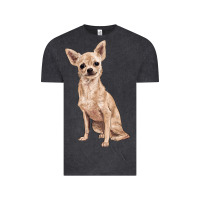Vintage Black chihuahua Vintage Tee - RanaPortraitStore