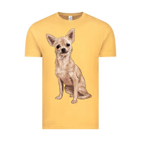 Vintage Mustard chihuahua Vintage Tee - RanaPortraitStore