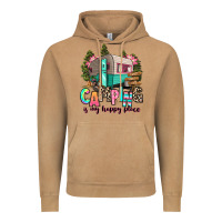 Vintage Camel camping is my happy place Vintage Hoodie - RanaPortraitStore