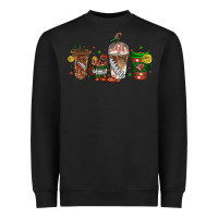 Black american football coffee cups Heavyweight Sweatshirt - texasbilliewilder