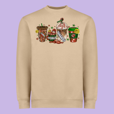 Heavyweight Sweatshirt american football coffee cups