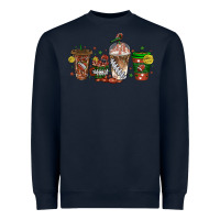 Navy american football coffee cups Heavyweight Sweatshirt - texasbilliewilder