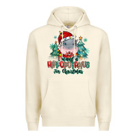 Sandshell i want a hippopotamus for christmas Premium Hoodie - MaliasSmallBusiness