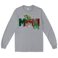 Heather Grey girl mini elf skull Long Sleeve Tee - FaDigitalArtStudio