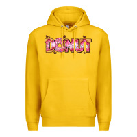 Lemon donut with donut and hearts Premium Hoodie - AdoDesignShop