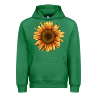 Emerald sunflower Urban Hoodie - BarkalooDesign