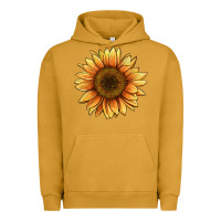 Pigment Peanut Butter sunflower Urban Hoodie - BarkalooDesign