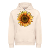 Sandshell sunflower Urban Hoodie - BarkalooDesign