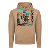 Vintage Coffee western cowboy wild west Vintage Hoodie - texasbilliewilder