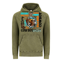 Vintage Olive western cowboy wild west Vintage Hoodie - texasbilliewilder