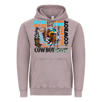 Vintage Zinc western cowboy wild west Vintage Hoodie - texasbilliewilder