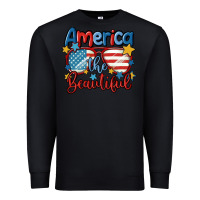Black america the beautiful Premium Sweatshirt - MaliasSmallBusiness