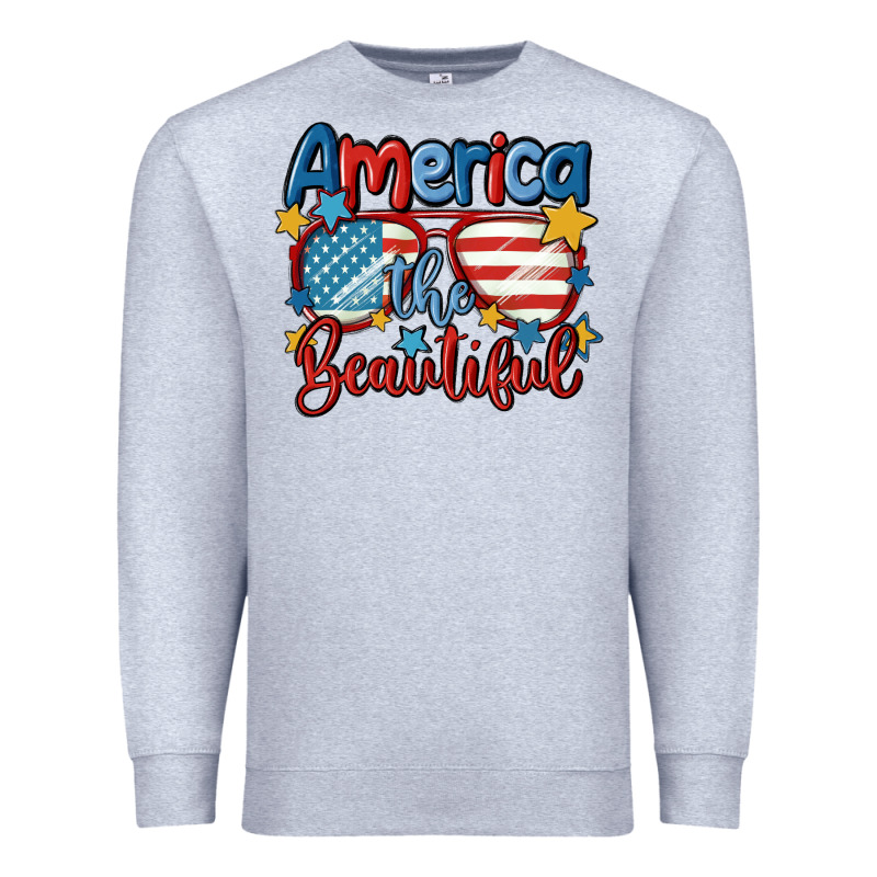 America The Beautiful Premium Sweatshirt by MaliasSmallBusiness | Teevron