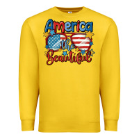 Lemon america the beautiful Premium Sweatshirt - MaliasSmallBusiness