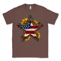 Chestnut western 4th of july star Classic Tee - HRA Design Shop