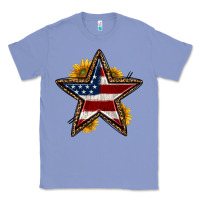 Colony Blue western 4th of july star Classic Tee - HRA Design Shop