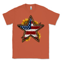 Copper western 4th of july star Classic Tee - HRA Design Shop